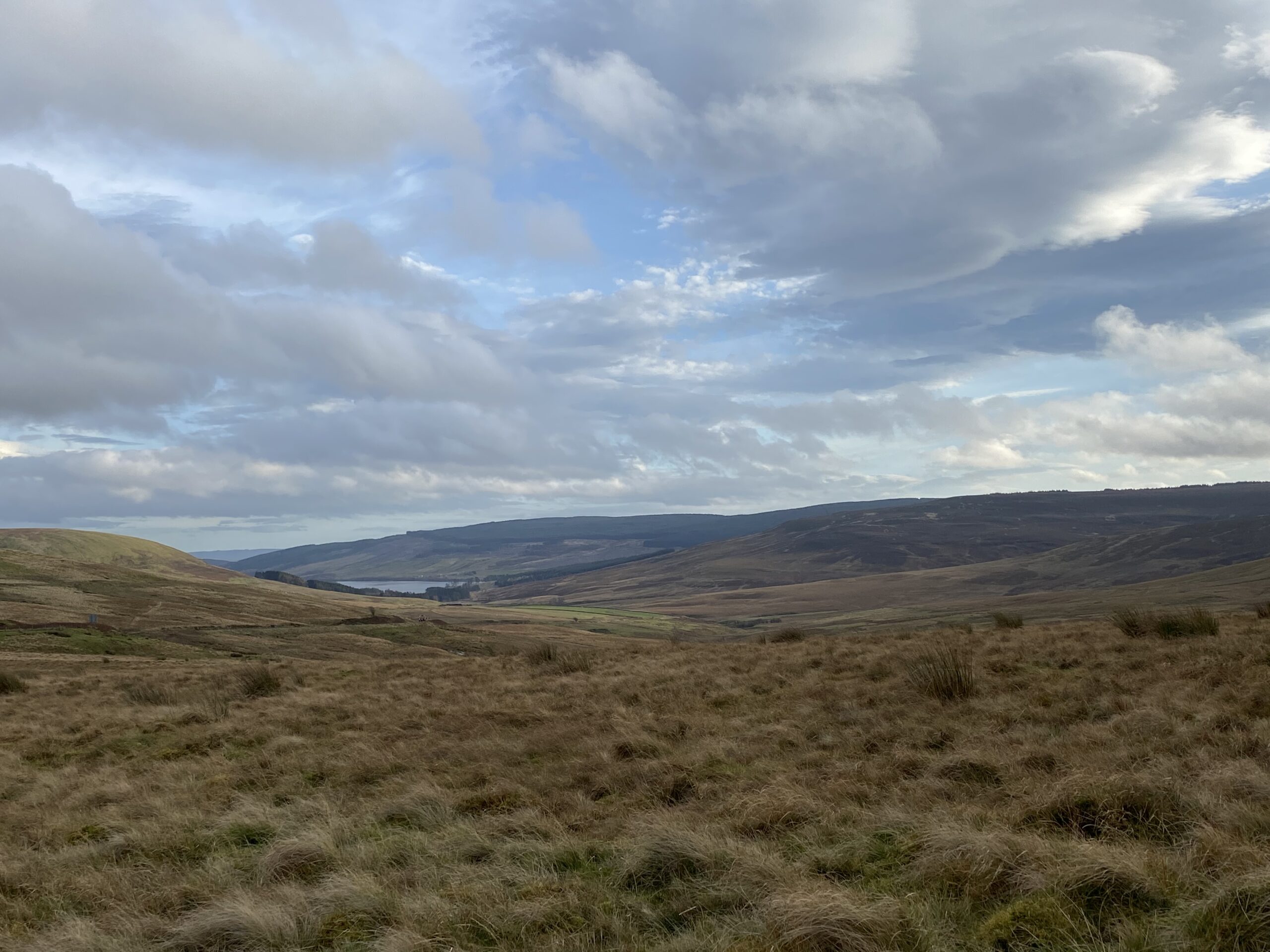 View of Redesdale valley from Whitelee Moor NNR