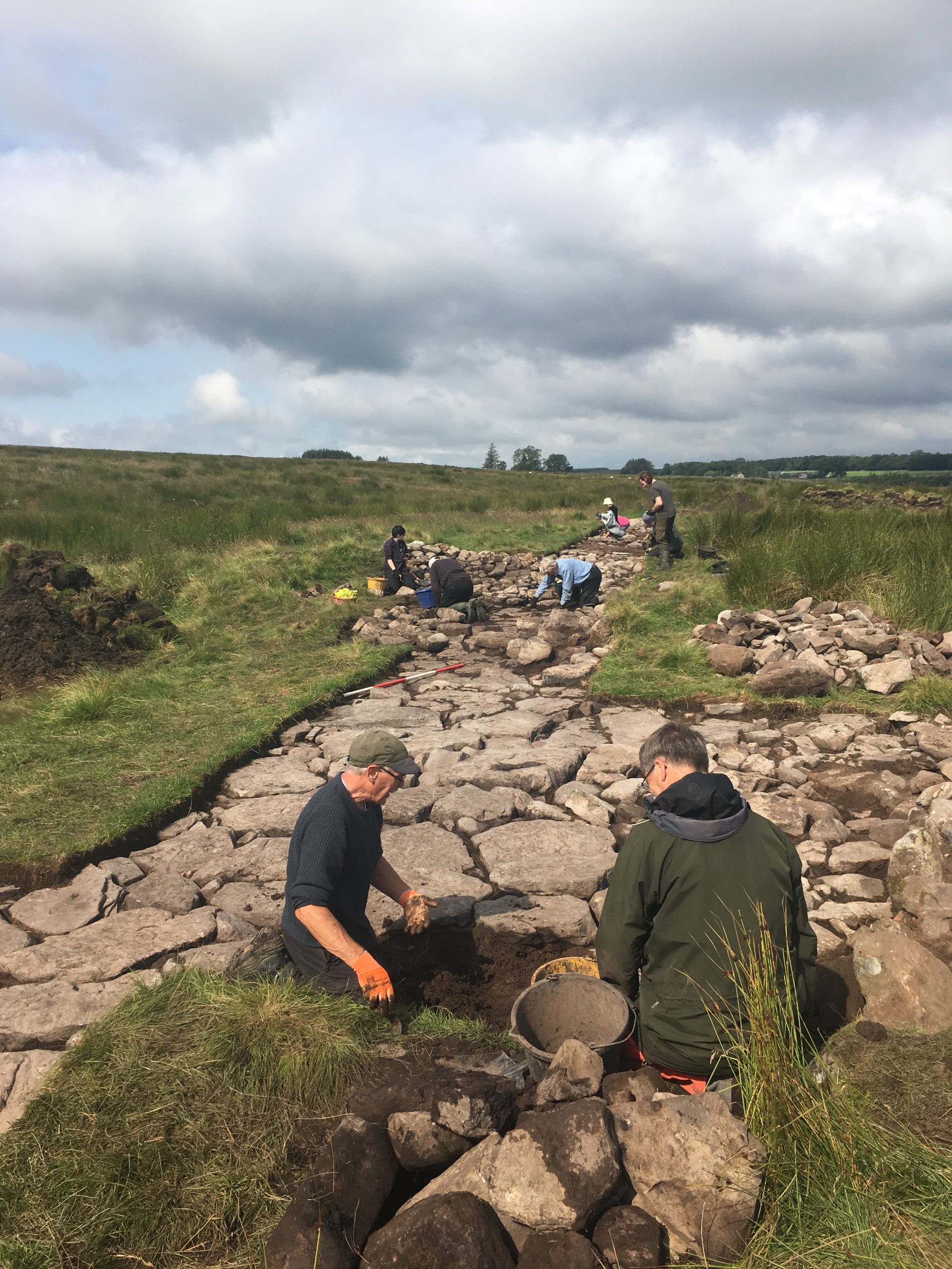 Roman High Rochester - Archaeological Excavation - Revitalising Redesdale